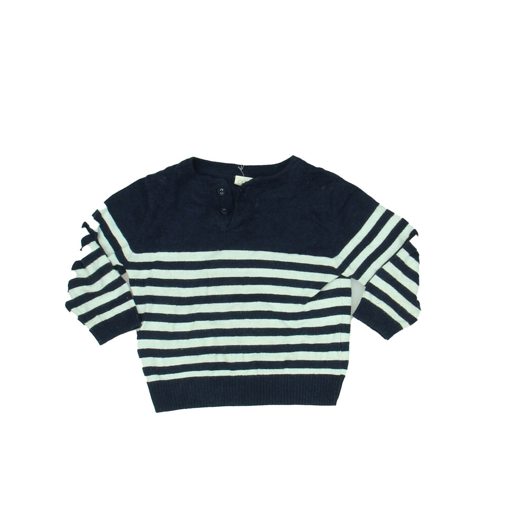 Egg Boys Blue | White Sweater size: 12-18 Months